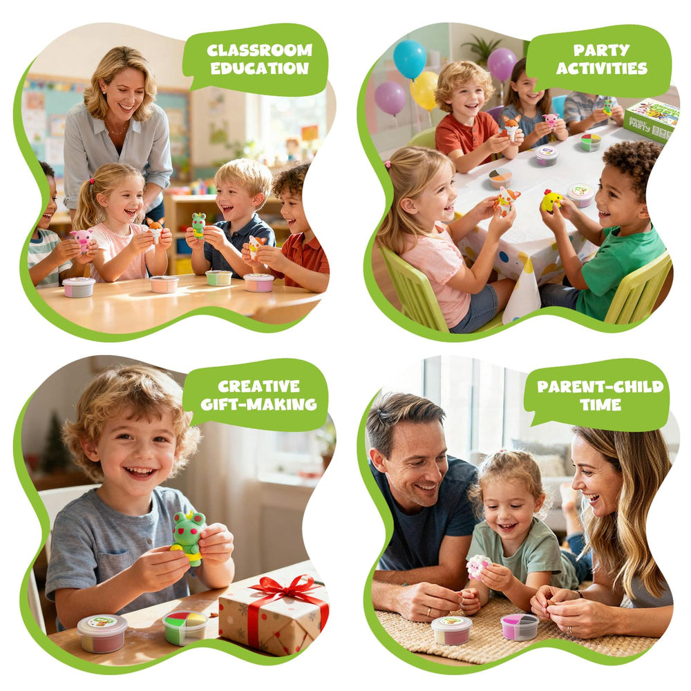 Jupiterarth vibrant packaging makes a great craft gift for kids.