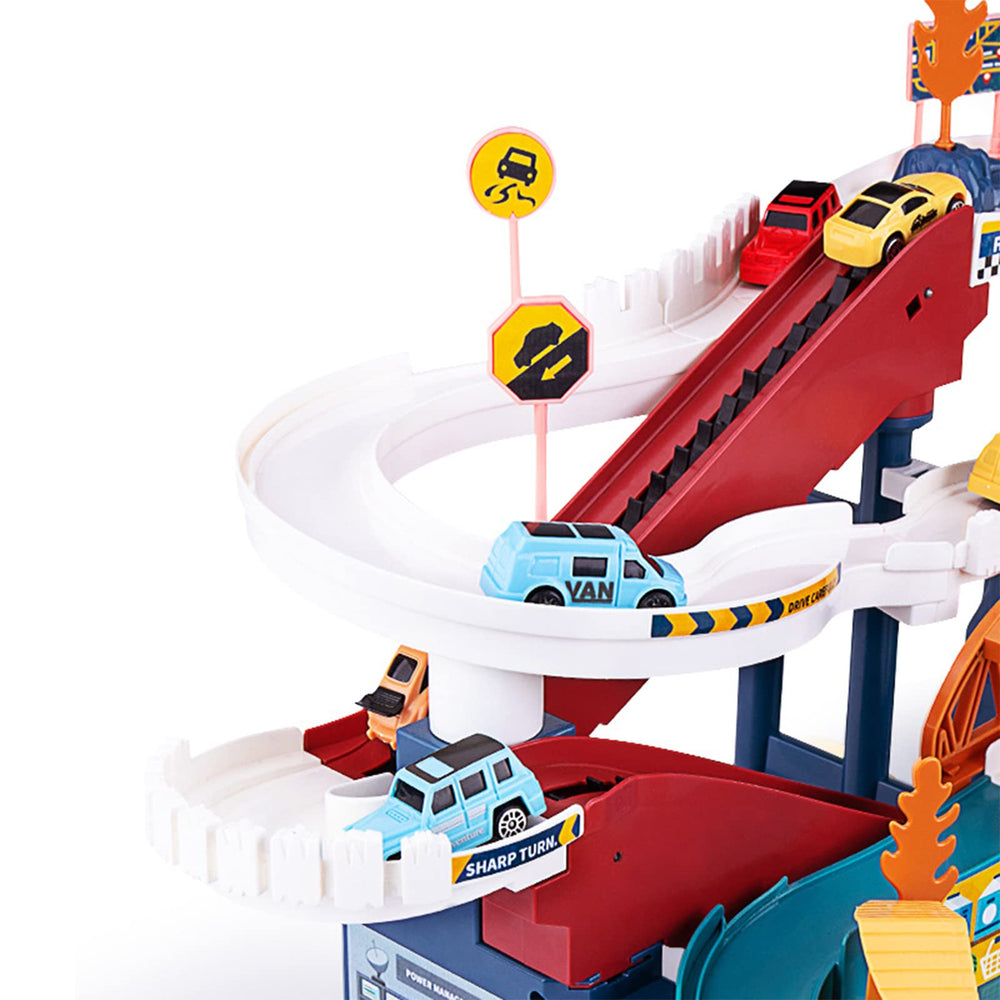 Juqic colorful vehicles spark visual interest and coordination during play.