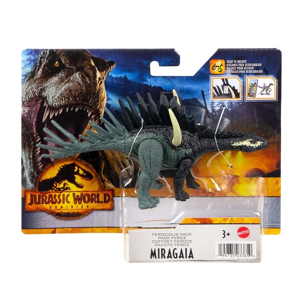 Jurassic World Dominion 7-inch figure with movable joints and authentic detailing.