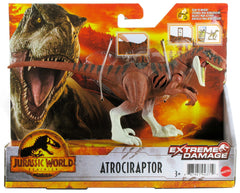 Jurassic World Atrociraptor extreme damage front view for action-packed battles