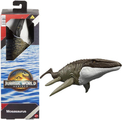 Jurassic World Rebirth mosasaurus 6in height figure enhances display and imagination