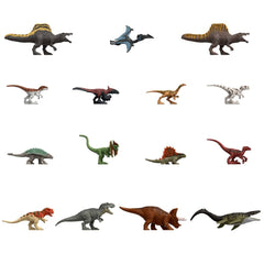 Jurassic World Rebirth poseable mini dinos for interactive fun.