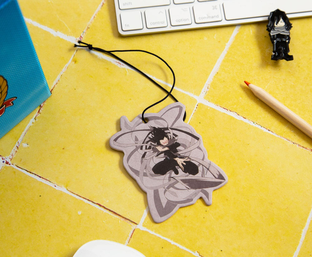 JUST FUNKY LookSee dorm décor enhances a study space with fandom vibes.