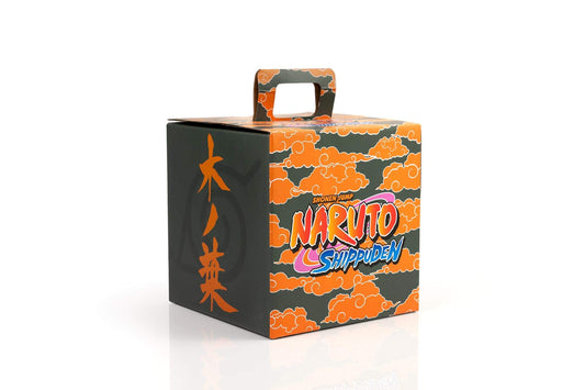 Just Funky Naruto Looksee Box packaging displays five collectibles for fans.