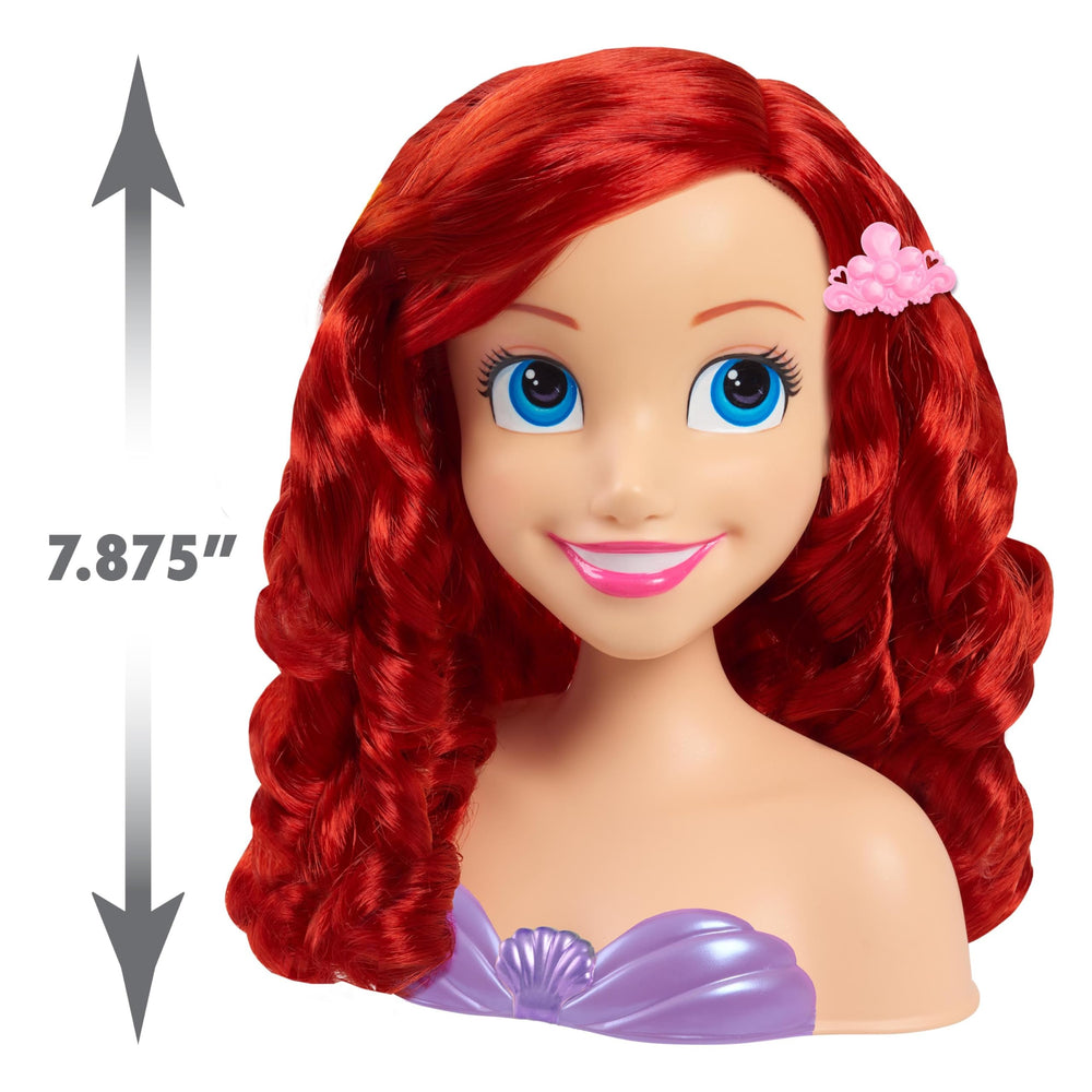 Just Play Ariel styling head in gift-ready packaging for gifting