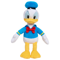 Just Play Disney Donald Duck small plush with embroidered eyes for cuddly on-the-go play.