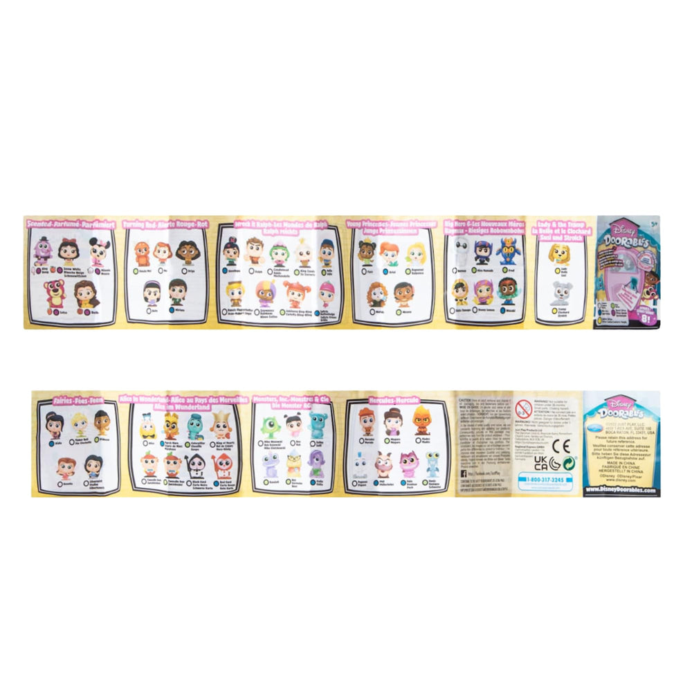 Just Play Disney Doorables display-ready figures ideal for advent calendars.