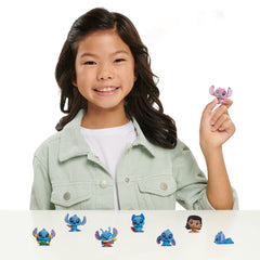 Just Play Disney Doorables Stitch Collection Peek Lilo figure for imaginative storytelling
