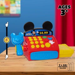 Just Play cash register features chunky buttons perfect for small hands.