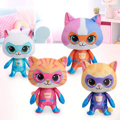 Just Play SuperKitties Sparks plush is ideal for nap-time cuddling