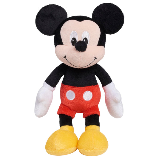 Just Play Mickey Mouse beanbag plush close-up for imaginative play and cuddling
