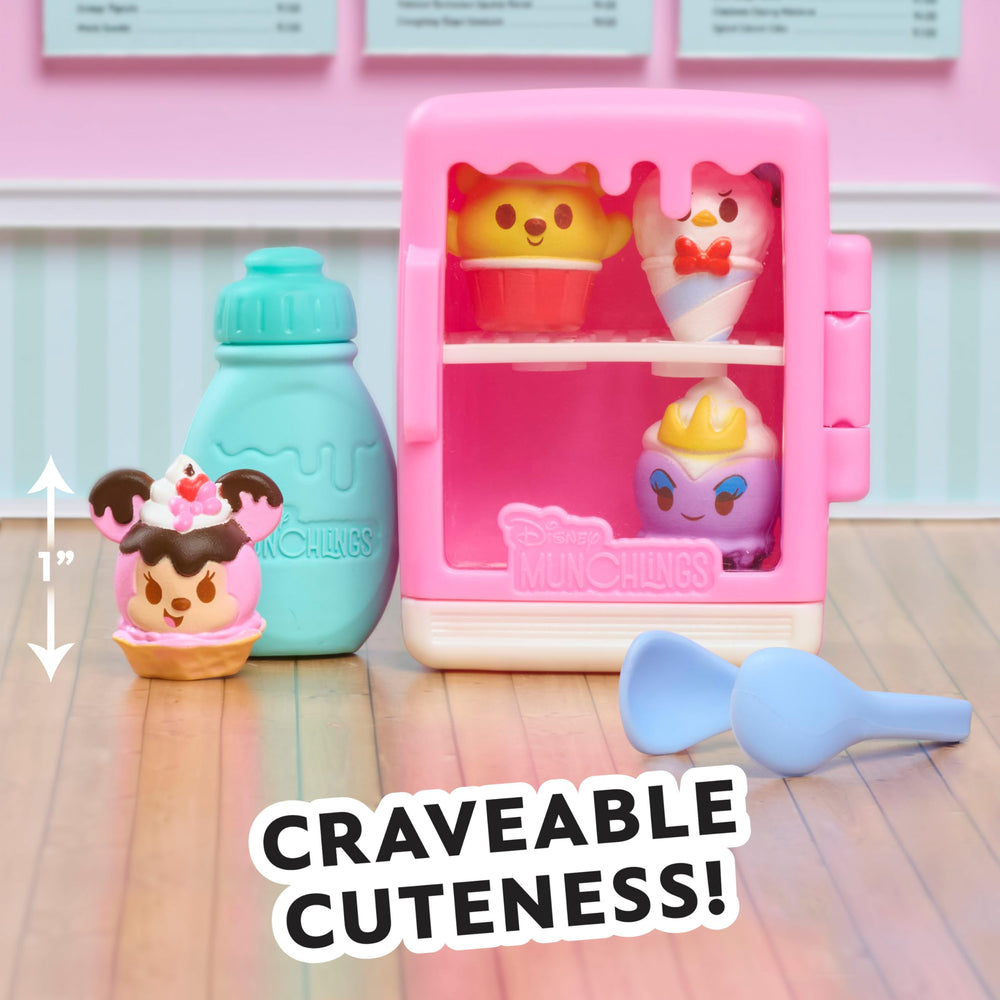 Just Play Disney Munchlings scented figures offer dessert aromas for multisensory play.
