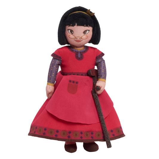 Just Play Disney Wish Dahlia plush front view with soft fabrics for comforting hugs