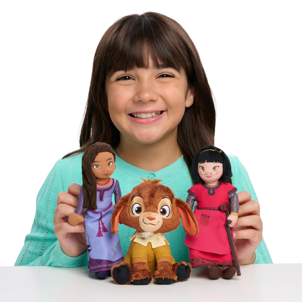 Just Play Disney Wish Dahlia packaging image shows polybag packaging for quick unboxing