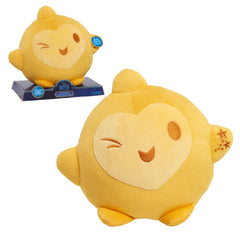 Just Play Disney Wish Hug & Wish Star front view with twinkling lights for bedtime ease
