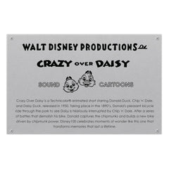 Just Play Disney100 Crazy Over Daisy mechanized display box with interactive movement