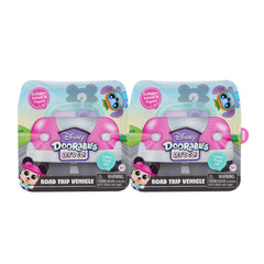 Just Play Doorables Lets Go Figures and Vehicles closeup 1 highlights sparkling eyes for storytelling.