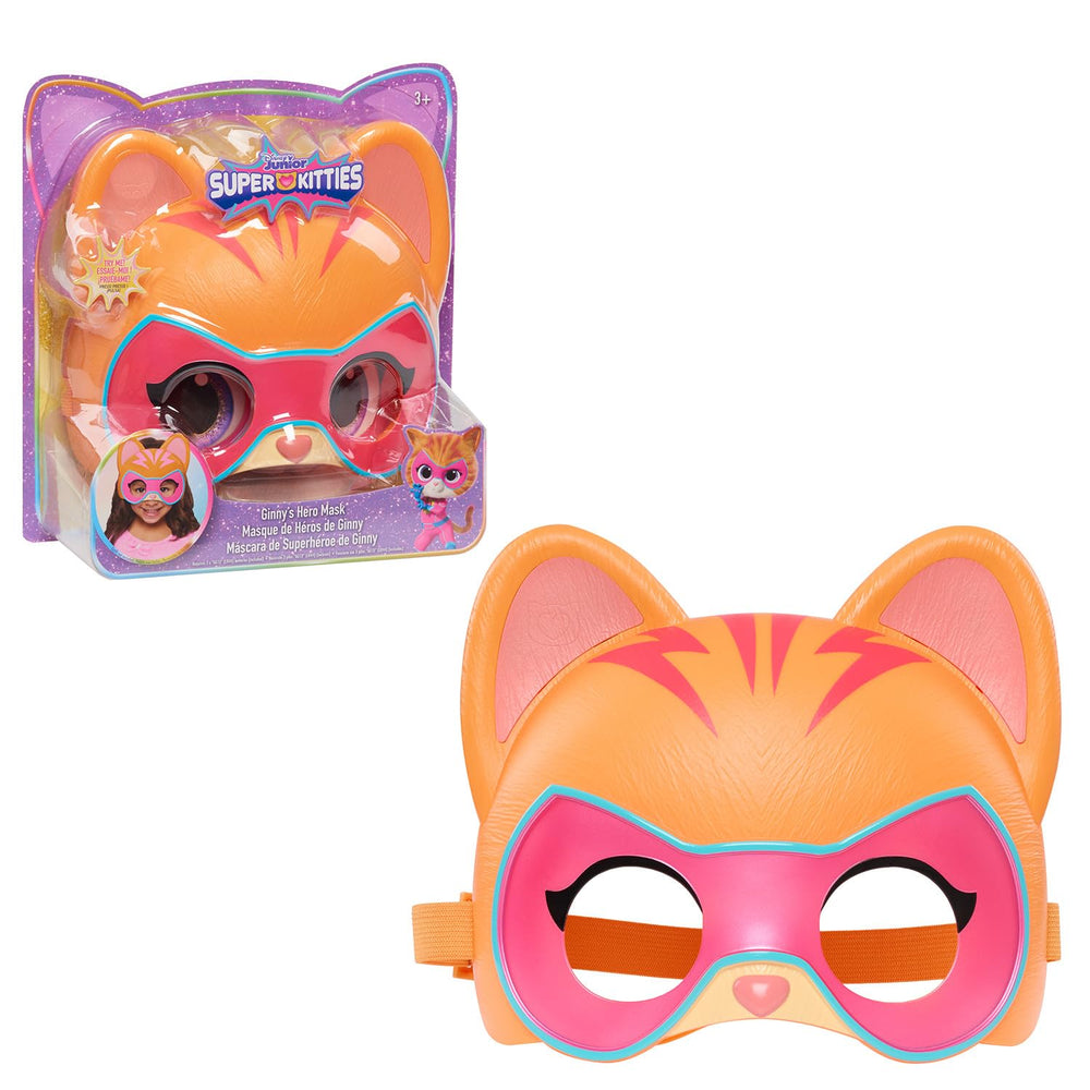 Just Play Ginny Hero Mask front view for imaginative dress-up fun.