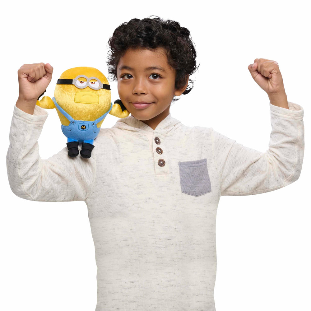 Just Play Mega Dave Squooshy plush mid-squeeze, tactile play for busy hands.