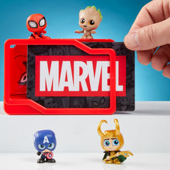 Tiny 1.5-inch Marvel Doorables figures ready for display and play