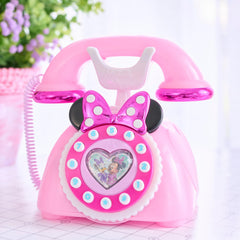 Just Play Minnie Mouse Ring Me Rotary Phone, a charming gift for ages 3 and up.