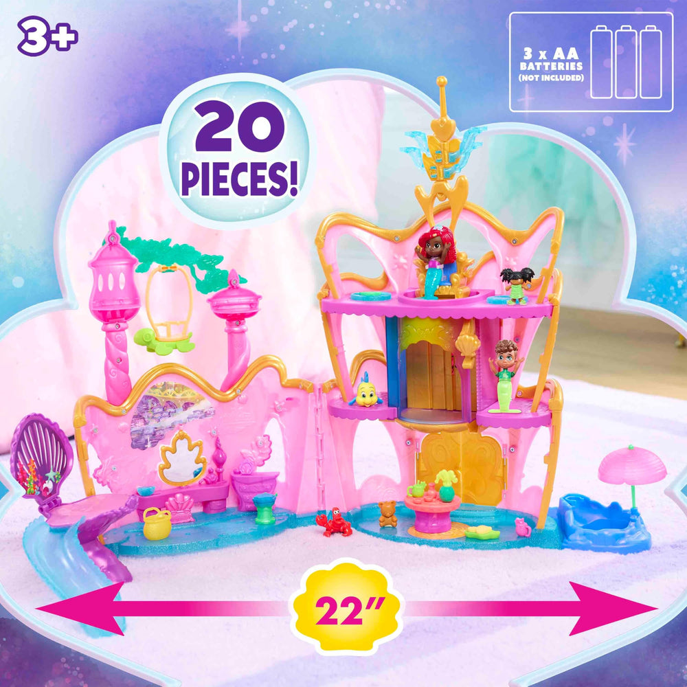 Just Play Palace lights and dance floor create magical undersea ambience