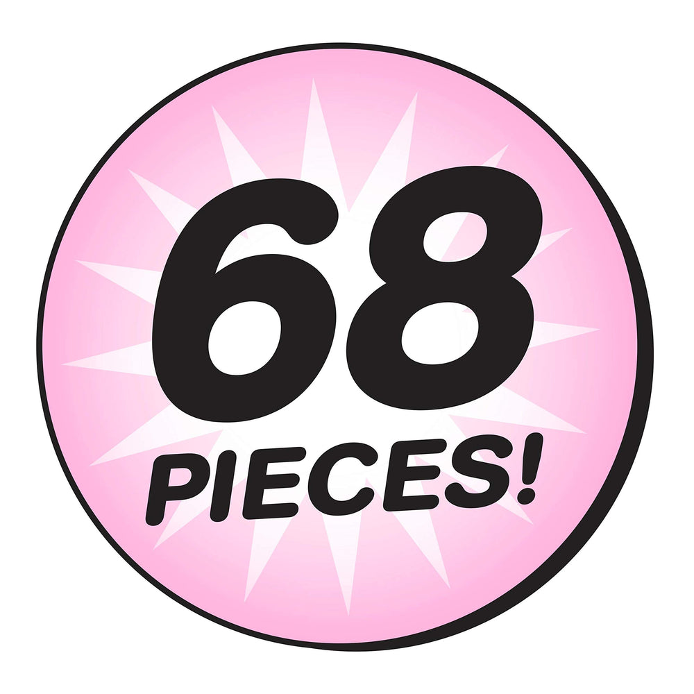 Just Play Shrinky Dinks barrettes and elastic string for custom hair pieces.