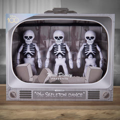 Just Play Skeleton Dance plush doll with three figures for imaginative play and display
