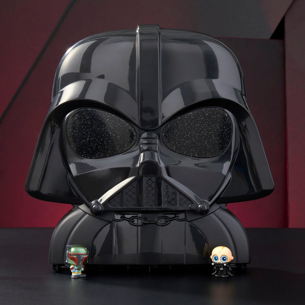 Darth Vader Collector Case offers organized play and gift-ready presentation.
