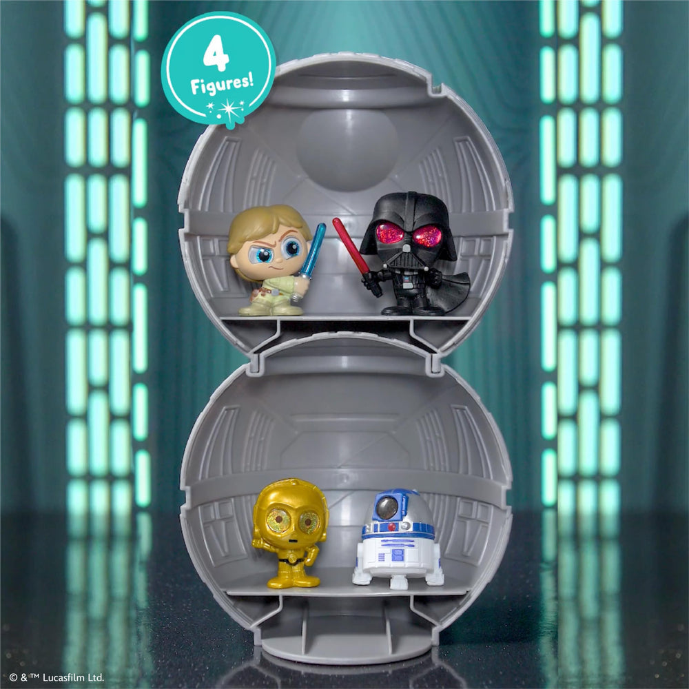 Just Play Star Wars Doorables Darth Vader figure ready for display and trading.