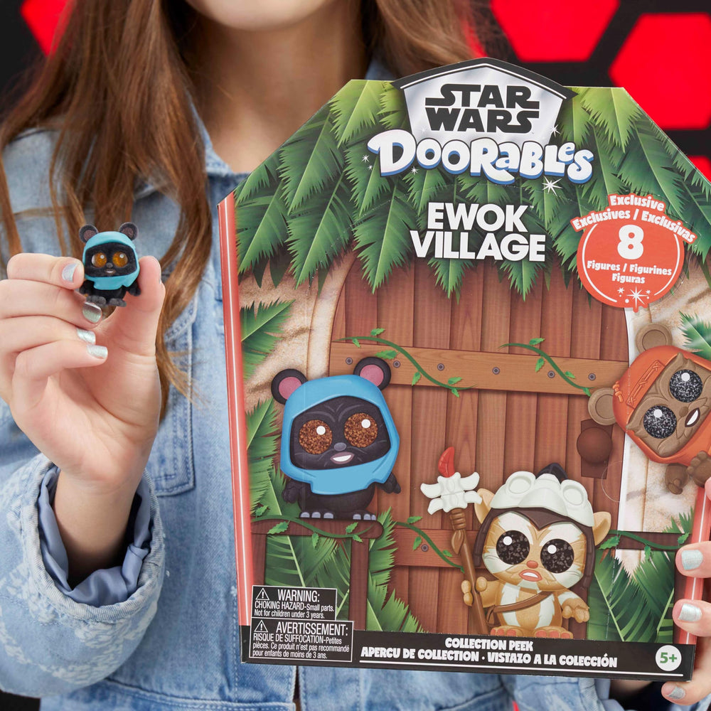 Scout Trooper figure from STAR WARS Doorables Ewok Village Peek
