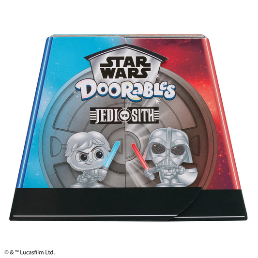 Just Play STAR WARS Doorables display backdrop featuring Death Star II throne room for dramatic shelf display