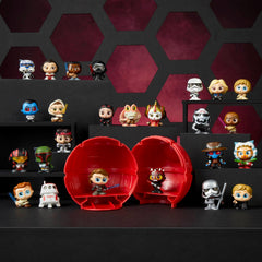 Just Play Star Wars Doorables mini figures collection with glittery eyes for display and trade