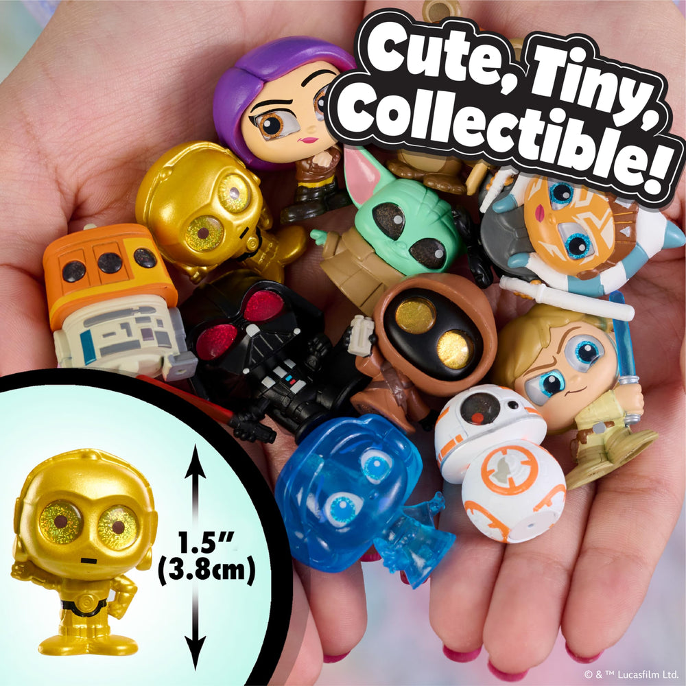 Just Play Star Wars Doorables unboxing surprises highlight galactic mystery and excitement.