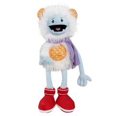 Just Play Waffles Mochi plush features multi-textured fabrics for rich sensory exploration.