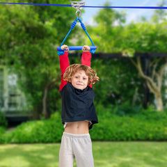 Just.smile included accessories cover everything you need for zipline and slackline play.