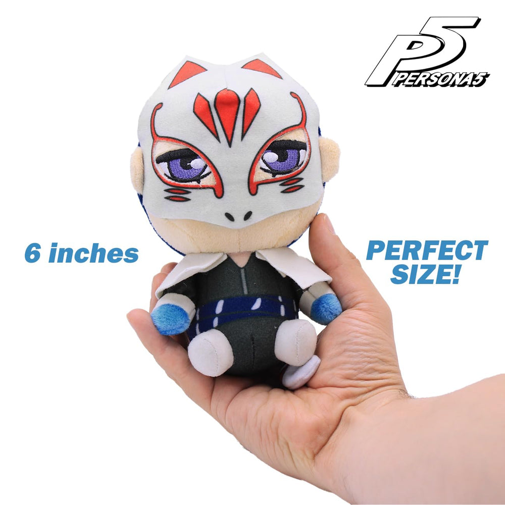 Just Toys LLC Persona5 plush Ren Amamiya 6-inch ideal for shelf display and gifting.