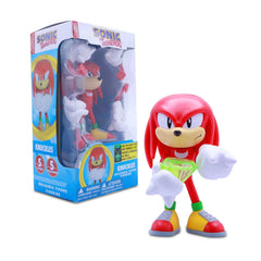Just Toys LLC Sonic Knuckles 4-inch figure with poseable design for dynamic display.