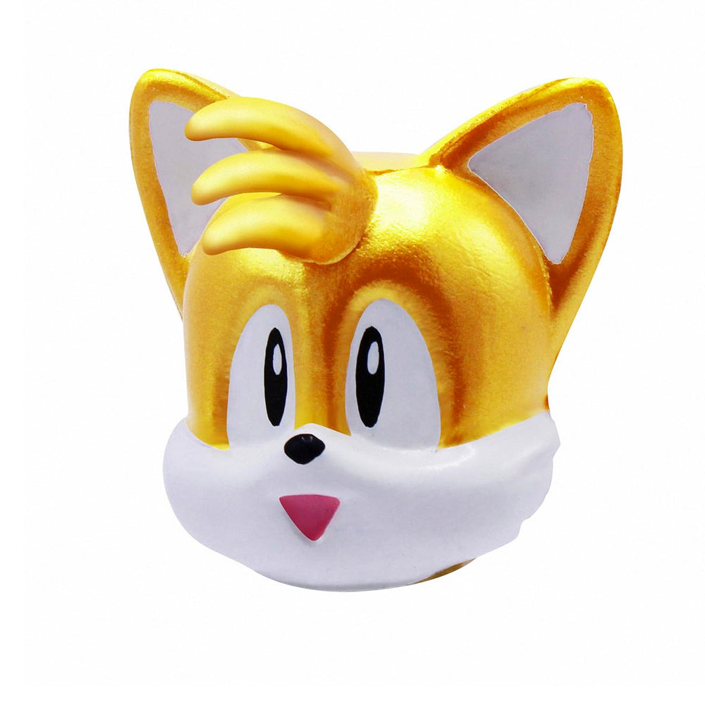 Just Toys LLC Sonic SquishMe Series 1 closeup highlighting the squishy texture.