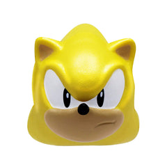 Just Toys LLC Sonic SquishMe Series 1 on a desk ready for display.