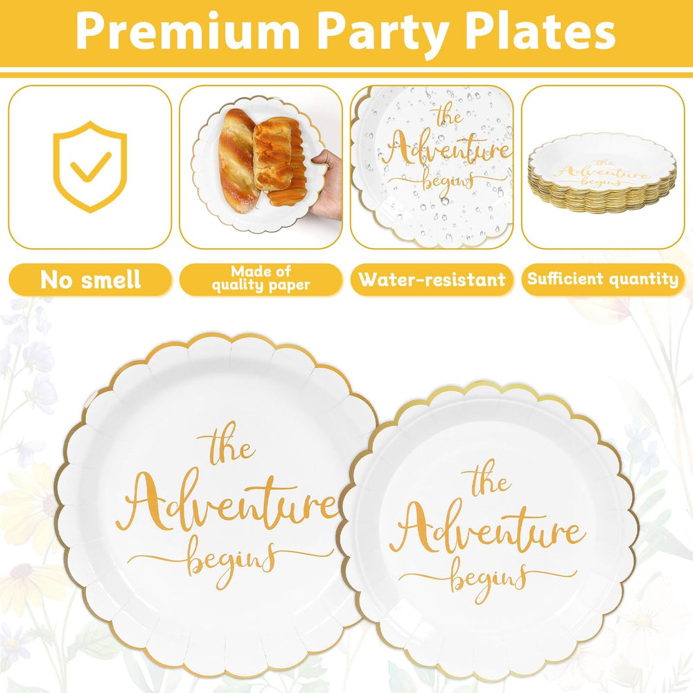 Justforjoyful bridal shower napkins enhance festive table décor.