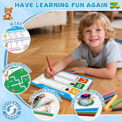 Justification leftBC durable thick paper with kid-friendly binding
