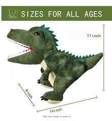 JUSTQUNSEEN dinosaur hand puppet nail detail highlights character design