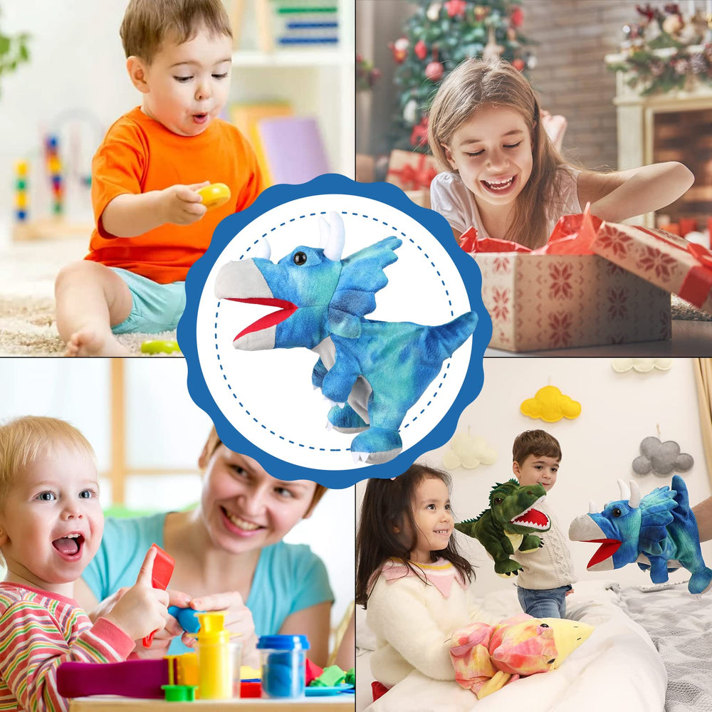 JUSTQUNSEEN hand puppet fits both kids and adults for shared playtime.