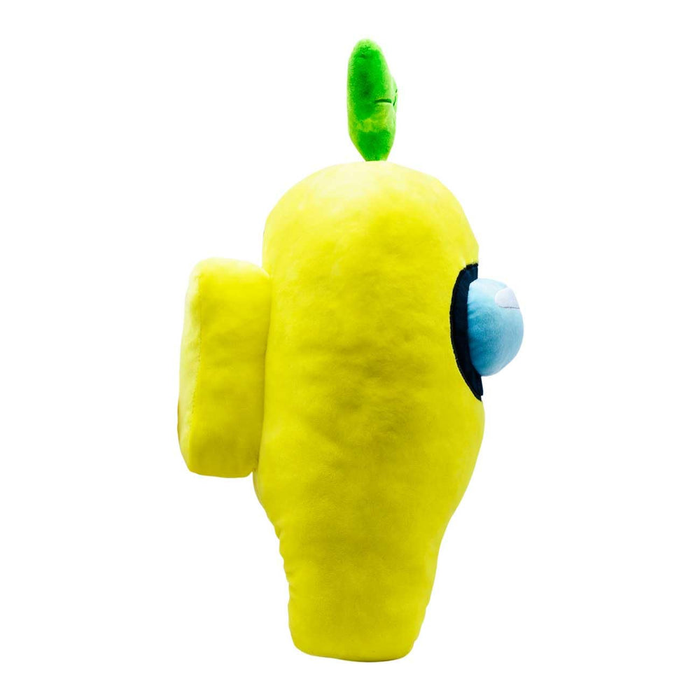 Just Toys LLC Among Us Mega plush Aqua Flower side view for display and playtime.
