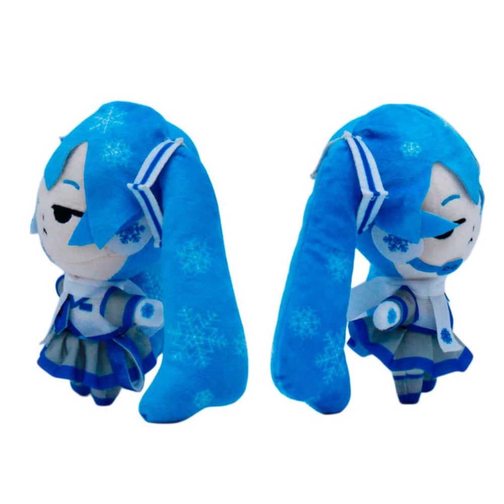 Just Toys LLC Hatsune Miku Snow Miku plush close-up face detail