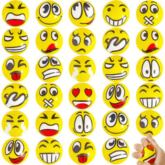 Juuxncgv face stress balls pack shows varied expressions for quick stress relief and focus.