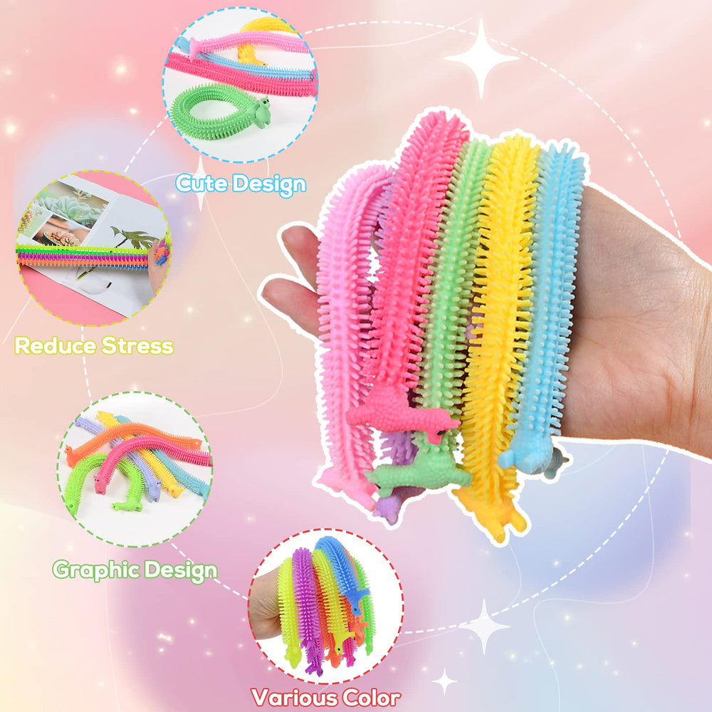 Juuxncgv stretchy fidget toy handheld stretch for easy portable play.