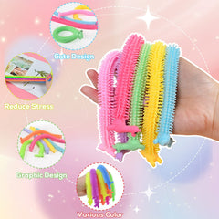 Juuxncgv stretchy fidget toy handheld stretch for easy portable play.