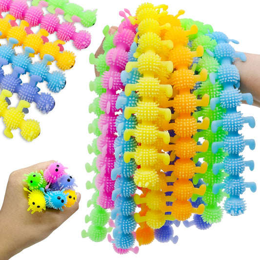 Juuxncgv stretchy fidget toy multicolor pack enhances tactile play and focus.